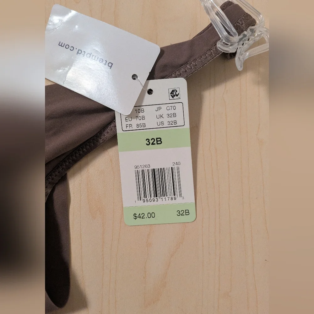 B tempted Women's Brown Bra - Picture 4 of 4